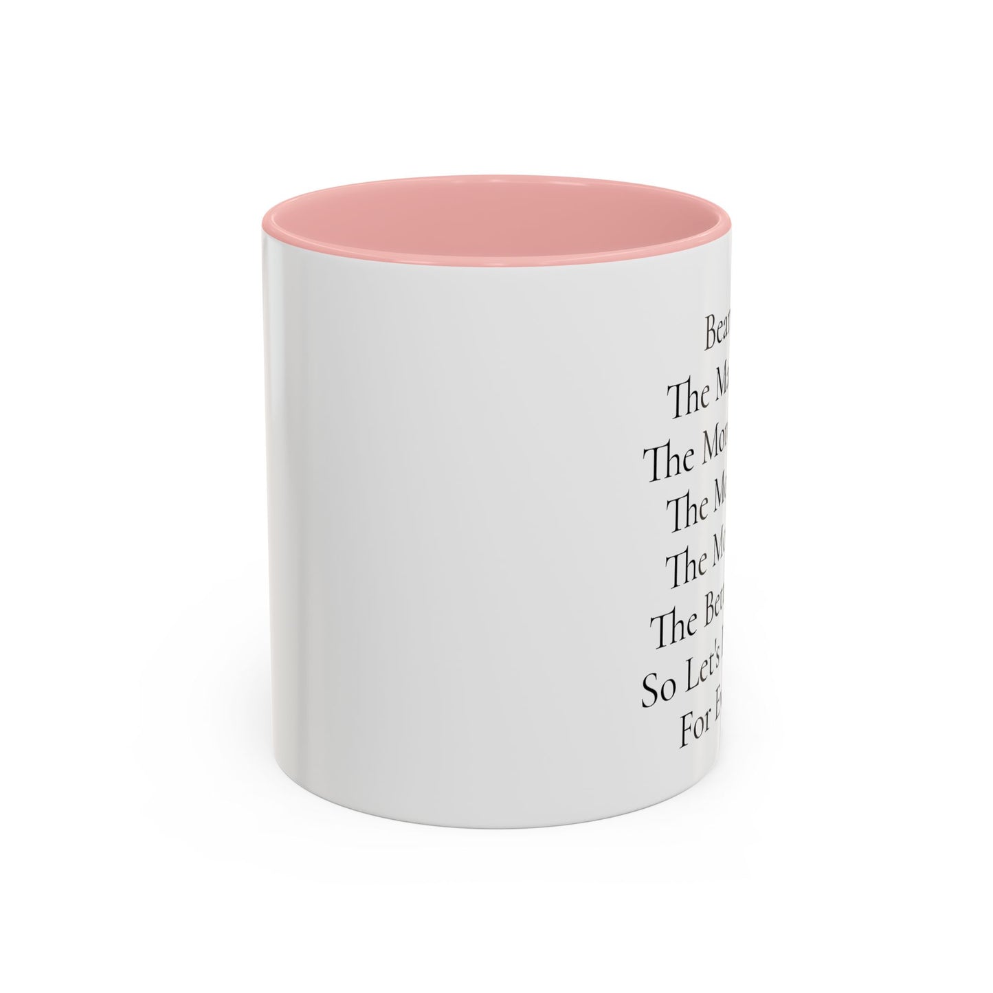 Beans Poem Coffee Mug, Funny Coffee Cup, Gift for Coffee Lovers, Cute Drinkware, Tea Mug for Friends