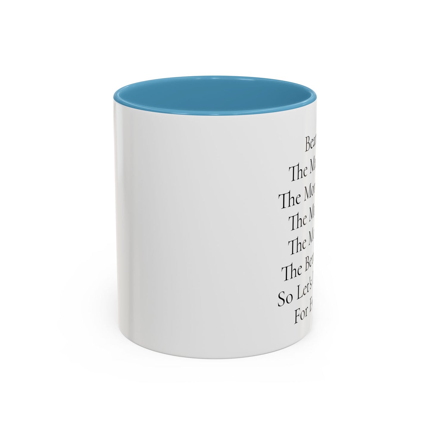 Beans Poem Coffee Mug, Funny Coffee Cup, Gift for Coffee Lovers, Cute Drinkware, Tea Mug for Friends