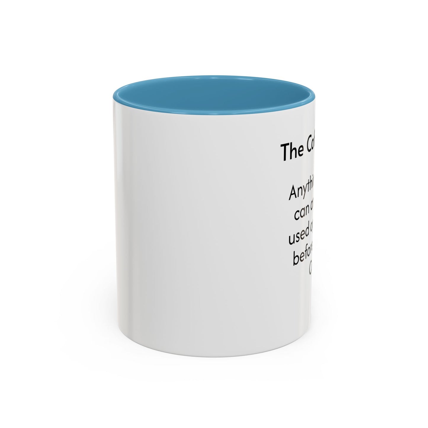 Coffee Rights Accent Mug - Funny Coffee Cup, Gift for Coffee Lovers, Office Humor Mug, Funny Drinkware, Black Handle Mug
