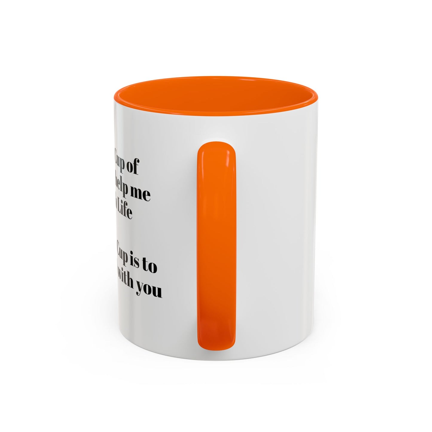 Coffee Mug - Funny Quote Monochrome Design