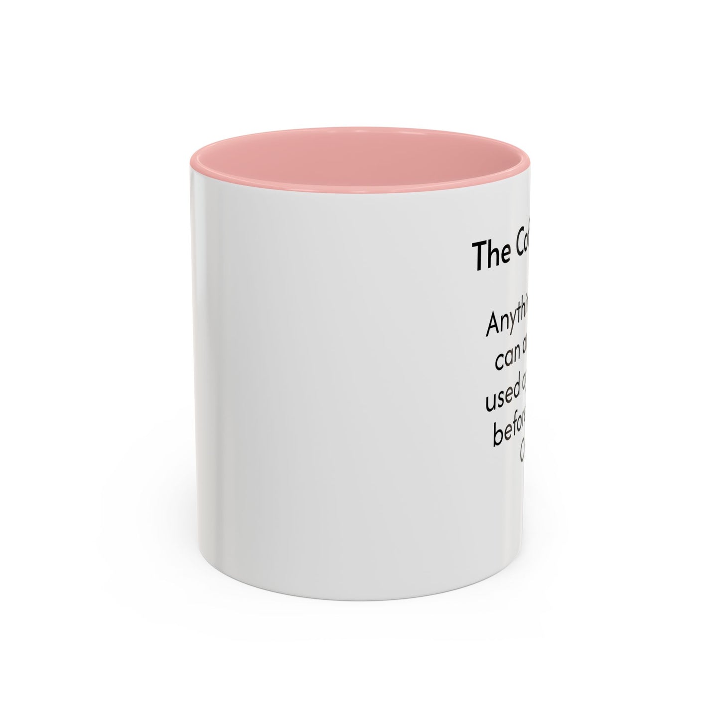 Coffee Rights Accent Mug - Funny Coffee Cup, Gift for Coffee Lovers, Office Humor Mug, Funny Drinkware, Black Handle Mug