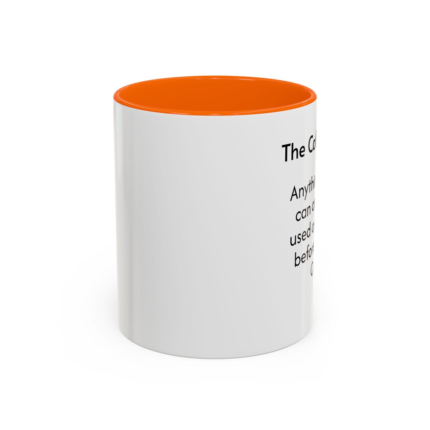 Coffee Rights Accent Mug - Funny Coffee Cup, Gift for Coffee Lovers, Office Humor Mug, Funny Drinkware, Black Handle Mug