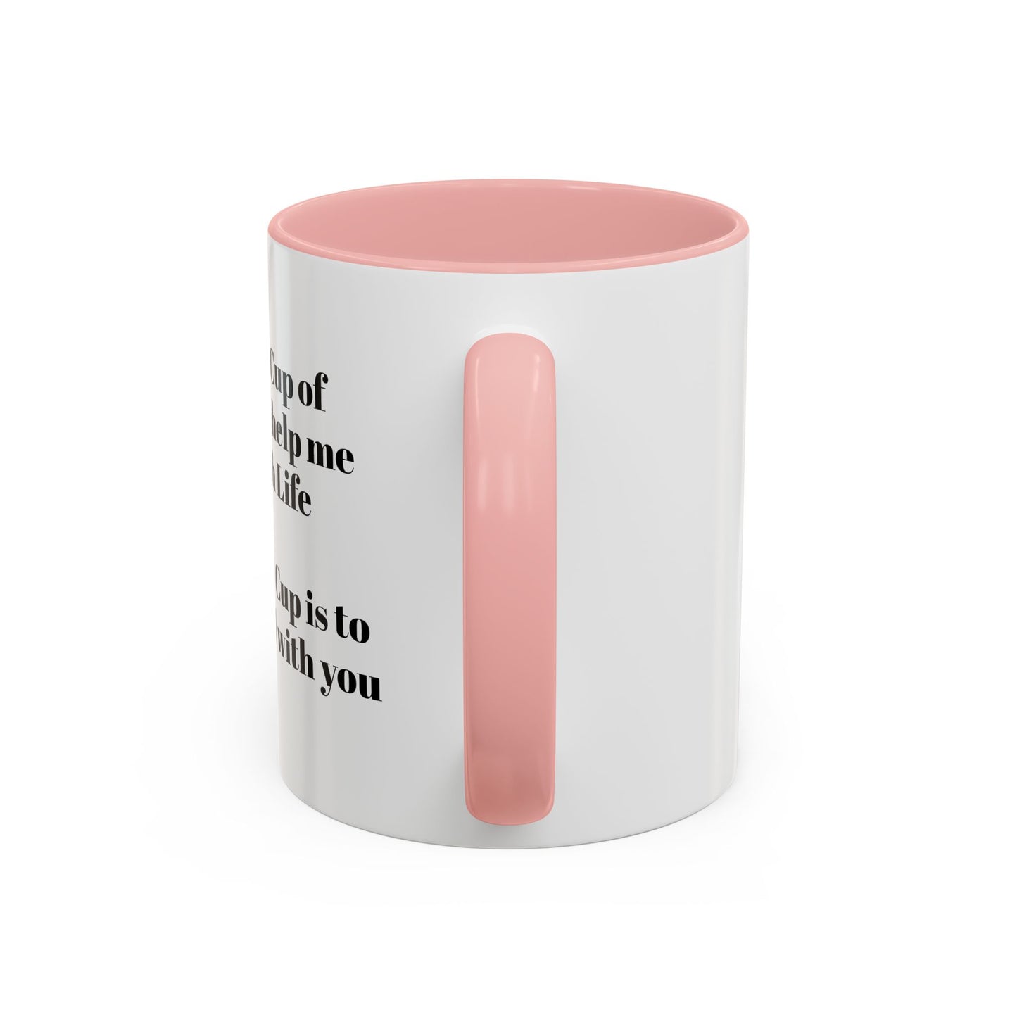 Coffee Mug - Funny Quote Monochrome Design
